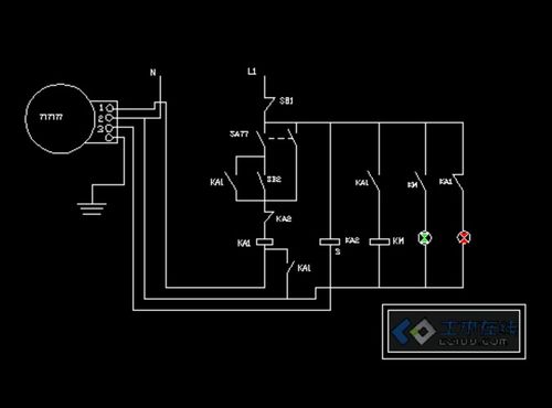 电接点压力表控制图