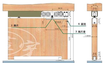 家里面的老式推拉门,现在想拆下来,请问怎么拆.图片是