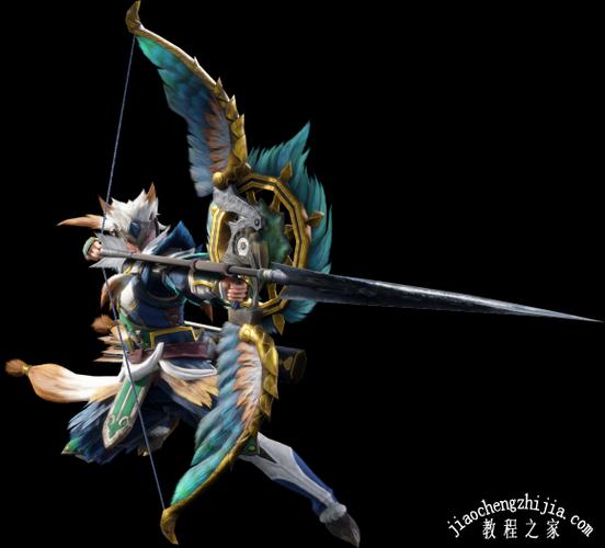 怪物猎人rise弓箭铁虫丝技介绍 弓 可进行各种射击的武器.