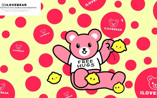 可爱卡通luca熊高清电脑壁纸