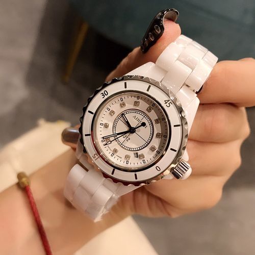 共162 件女士陶瓷水钻手表白色相关商品