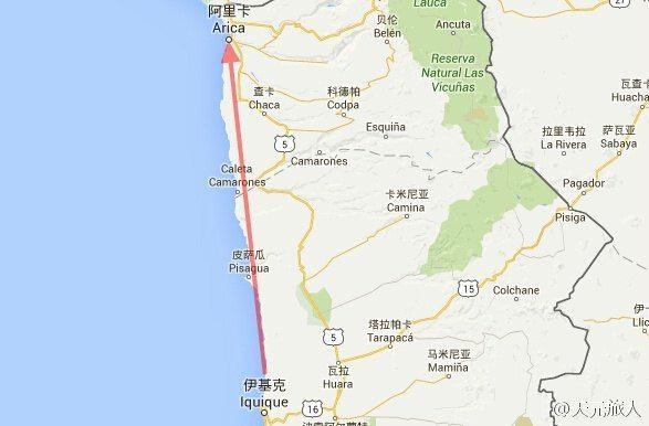 继我们在伊基克(iquique)游览了几天后,我们重新乘坐turbus的大巴车