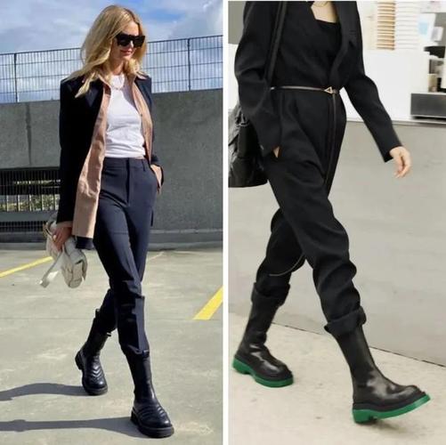 百搭帅气的烟筒靴,现在穿正时髦