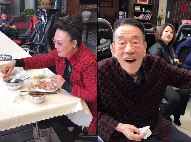 89岁杨少华在豪宅为儿庆生,没人搭理落寞走开,儿媳鸽子蛋吸睛