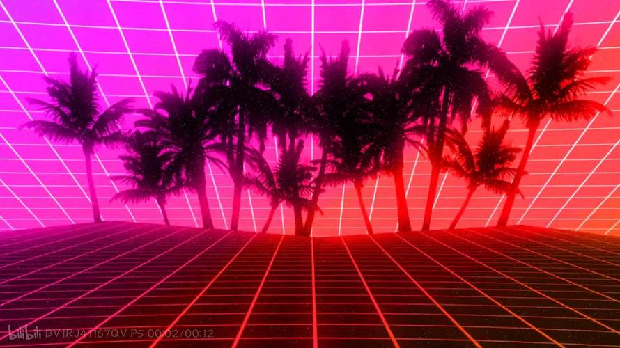 家人们有没有比较蒸汽波的壁纸啊