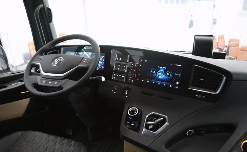 来自未来的外观设计福康动力配zf欧曼银河新车亮点解析