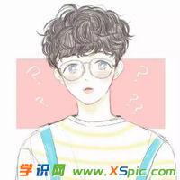 微信头像戴眼镜男卡通