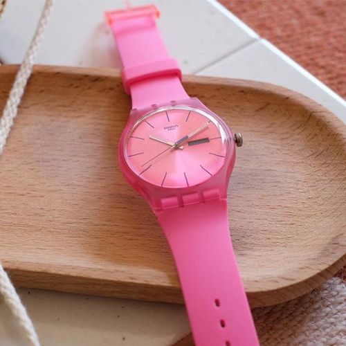 swatch女表图片及价格,swatch手表图片及价格 正品牌swatch斯沃琪瑞士手表粉丝新品简约白领学生原创石英女表su