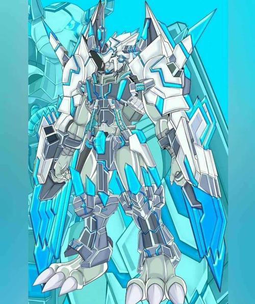 慈悲形态的战斗暴龙兽x和钢铁加鲁鲁兽x