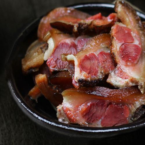 精选五花腊肉500g湖南湘西正宗特产腊肉农家自制烟熏土猪肉咸肉