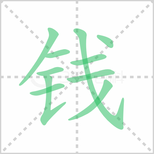 钱组词 解答钱组词有哪些与钱的笔顺怎么写!