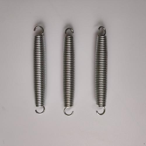 佛山厂家直供蹦蹦床双钩拉伸弹簧健身跳床长拉簧电镀三角扣拉钩