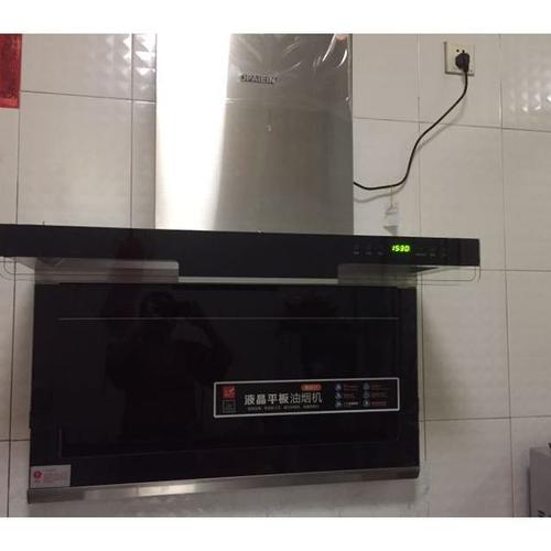 opaiein广东欧派7字型吸油烟机op287 薄款l型平板顶吸