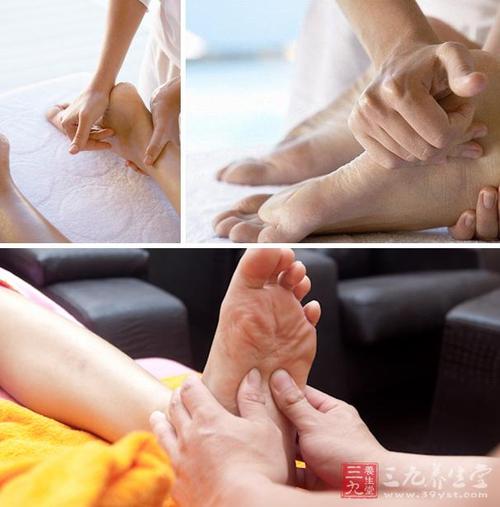 中医养生 按摩脚上十穴位防治百病