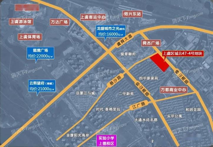 地块信息 地块位于上虞区城北,东至峰山路,南至规划道路,西至规划