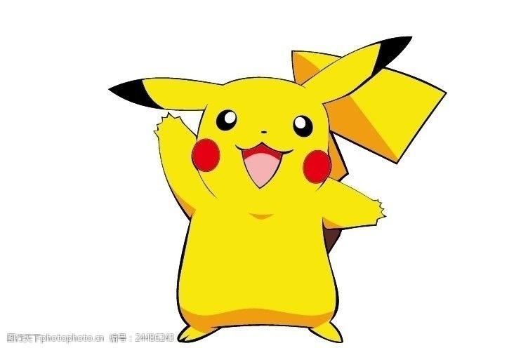 pikachu皮卡丘矢量素材 pikachu 皮卡丘 宠物小精灵 动画片 矢量素材
