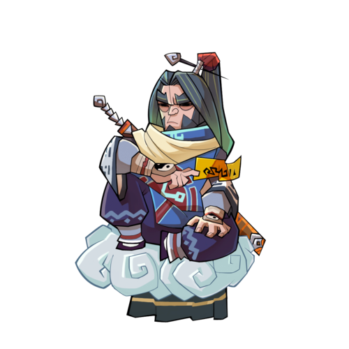 全民水浒公孙胜人物形象