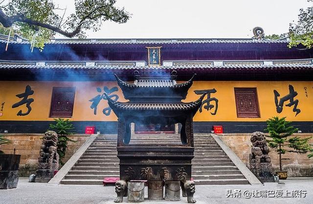 普陀山观音菩萨的道场有海天佛国的美誉