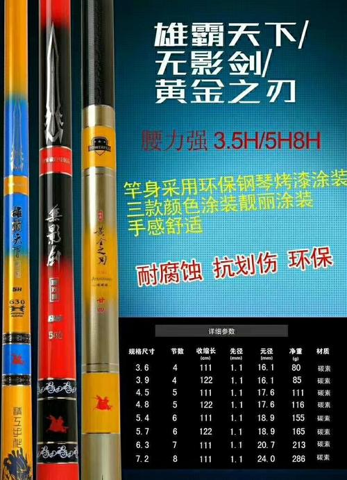 雄霸天下和无影剑台钓竿