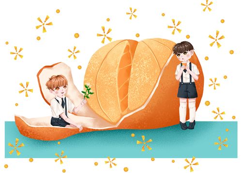 橘子|插画|创作习作|一个xhx - 原创作品 - 站酷 (zcool)