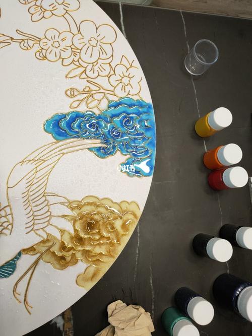 diy~景泰蓝掐丝珐琅画_diy手工制作_知识_艺术