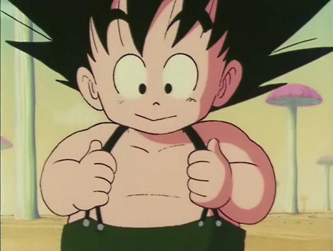 全能动漫达人jaco #龙珠原画# 悟空小时候穿过的衣服,哈哈哈,太可爱了