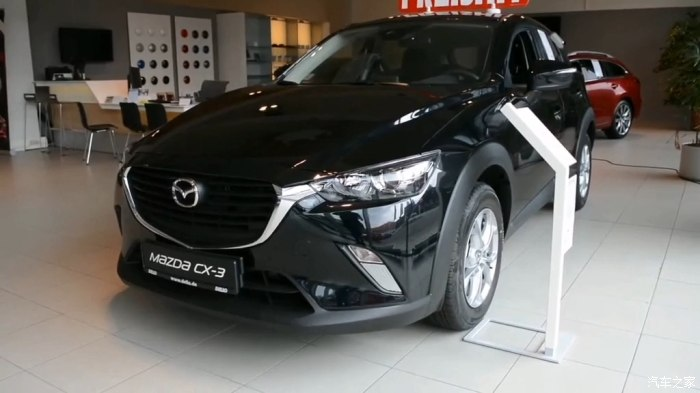 黑色更显动感实拍马自达cx3
