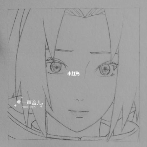 手绘火影忍者|春野樱