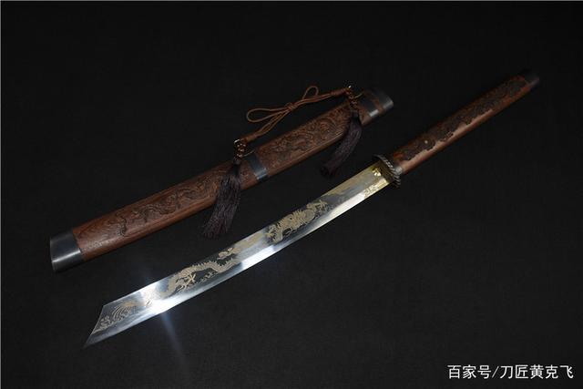 「鉴赏」盘龙武士刀
