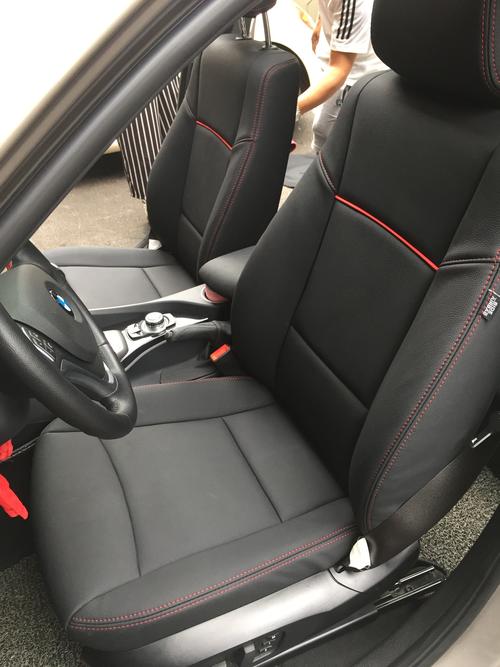 长沙汽车包座椅宝马x1218118i改装座椅套包真皮座套座椅包真皮