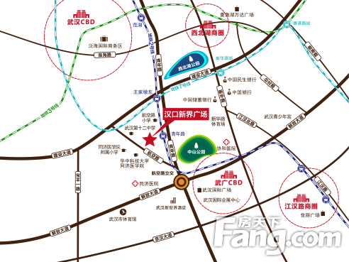 深度开扒航空路优质楼盘——汉口新界,想买的赶紧看过来!