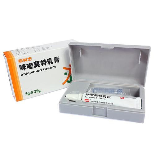 丽科杰 咪喹莫特乳膏 5g:0.25g