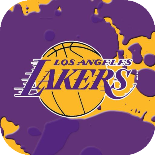 洛杉矶湖人队徽简笔画
