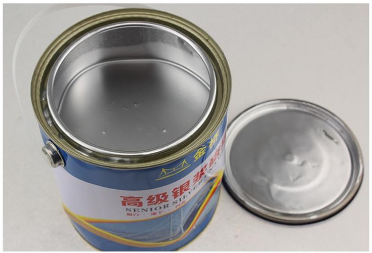 金桥银粉漆 银浆磁漆 快干银粉漆 超亮银白漆 暖气片漆 醇酸磁漆_7折