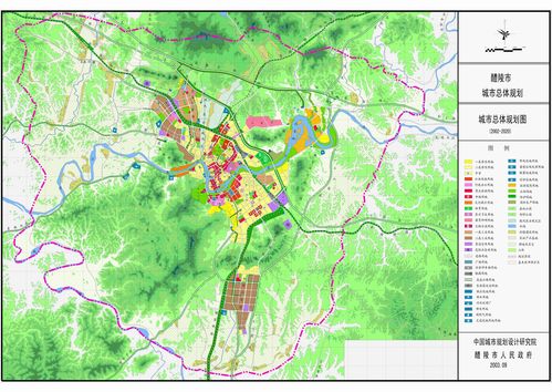 醴陵市城市总体规划