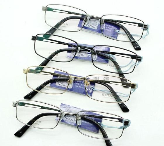 2013新款品牌钛架光学眼镜架批发 男款全框纯钛近视眼镜架.