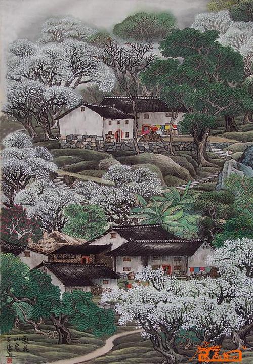 山水 名家 胡年德国际艺栈作品交易平台