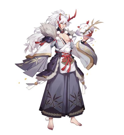 阴阳师茨木童子式神立绘传记一览