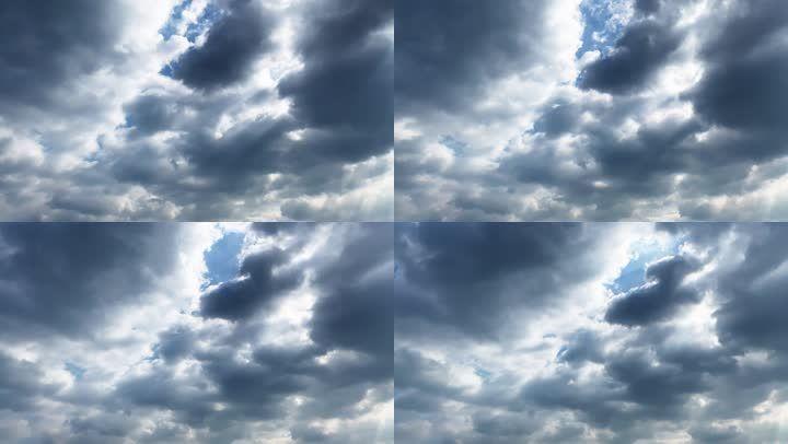 【hd天空】阴天乌云厚云多云下雨云层缓动