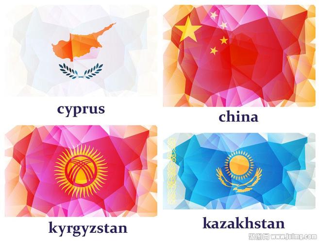 中国等世界国家旗帜图标