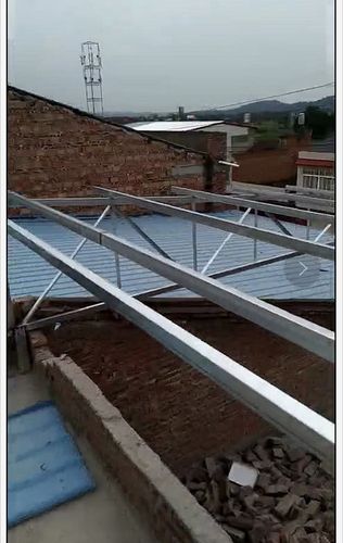 农村流行钢结构彩钢瓦房