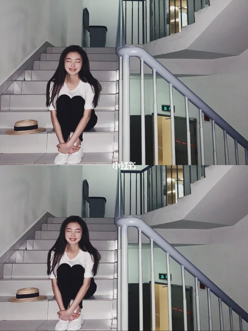 超火楼梯拍照姿势一看就会!