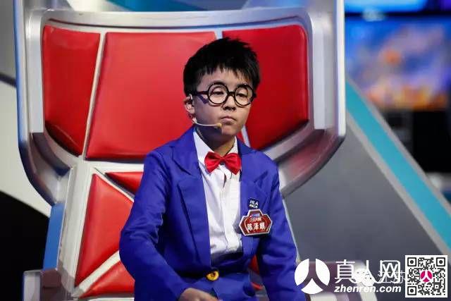 最强大脑陈泽麒个人资料 12岁小神童挑战海底总动员项目
