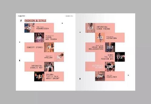 8个很棒的目录页排版技巧