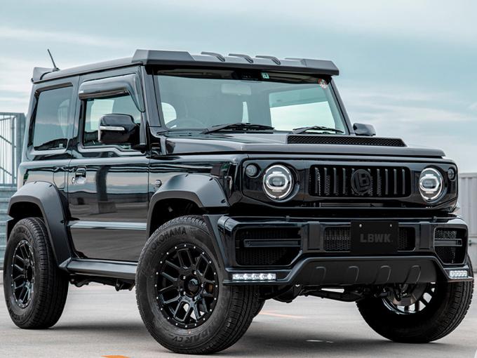 铃木全新吉姆尼改装版换侧排气外观酷似奔驰g63