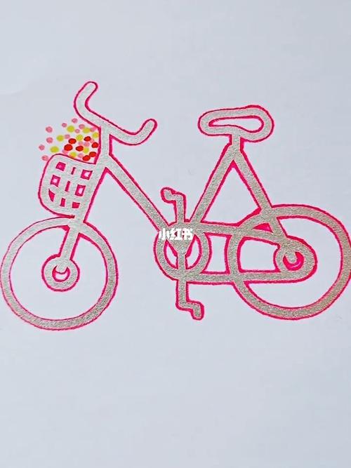 单车简笔画_简笔画_自行车_绘画_教程_手帐_简笔画教程_文化_绘画