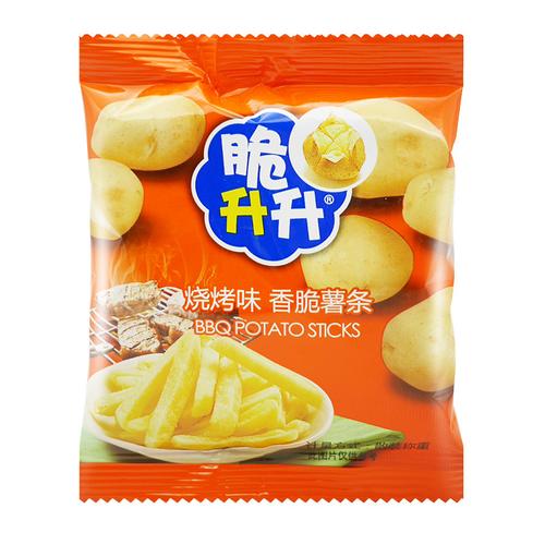 脆升升薯条脆生生20袋蜂蜜黄油味休闲膨化零食小吃整箱包邮大礼包