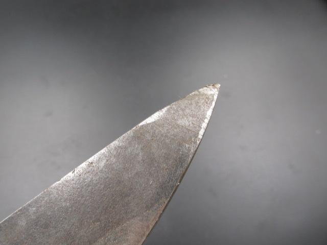 日本原装进口二手 木刀柄 鱼头刀 鱼头肉片刀 厨房刀蔬菜刀 款