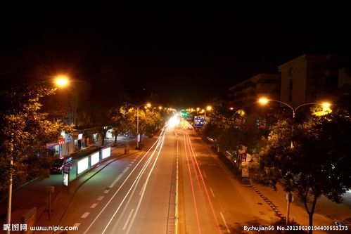 城市夜景照片图片