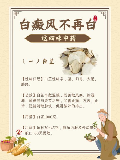 4味中药让白癜风不再白